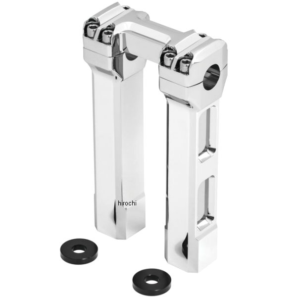 【USA在庫あり】 クリアキン Kuryakyn 8インチ BILLET ハンドルバーライザー クローム kur6134 JP店 42,604円