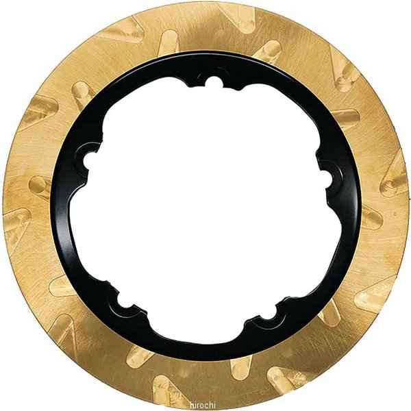 【メーカー在庫あり】 リンドールブレーキ LyndallBrakes フローティングローター SMOOTH S/BWHEEL 11.8インチ 5mm厚 ゴールド/黒 フロント 1203-1122 JP店｜株式会社ヒロチー商事 店
