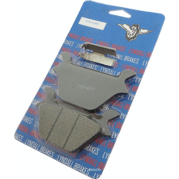 【メーカー在庫あり】 リンドールブレーキ LyndallBrakes GOLD PLUS ブレーキパッド 87年-99年 ツーリング リア 7058-G JP店｜株式会社ヒロチー商事 店 11,700円