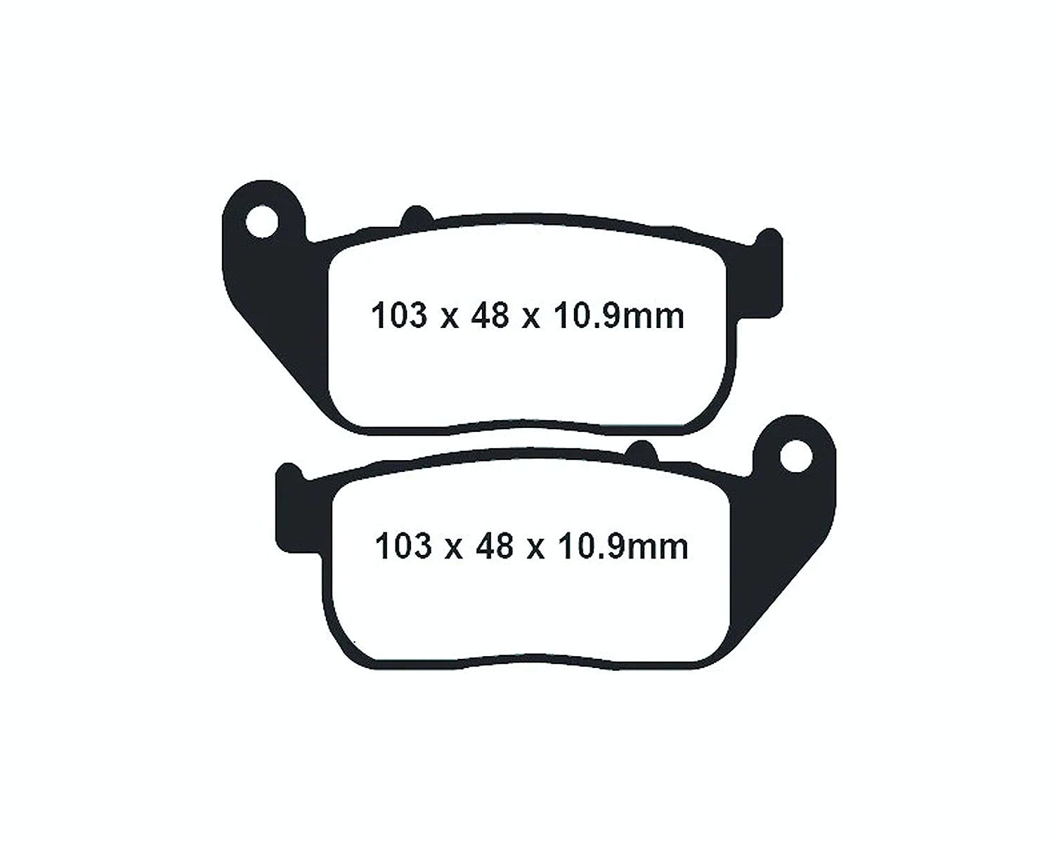 日時指定 デイトナ バイク用 ブレーキパッド ハイパーシンタードパッド シンタードメタルパッド トリッカー 04-18 セロー 05-20 など  7244