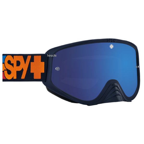 【メーカー在庫あり】 スパイ SPY モトクロスゴーグル WOOT RACE スピードウエイマットネイビー/スモークダークブルーミラー 3200000000039 JP店|株式会社ヒロチー商事 店