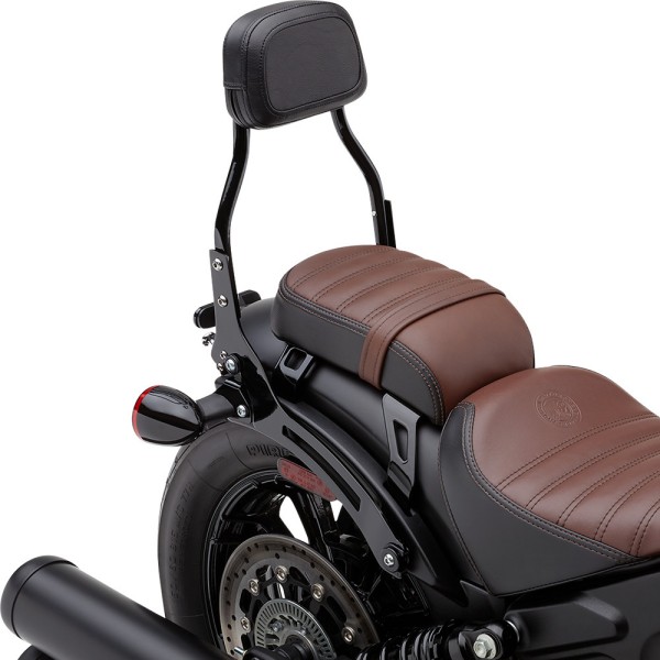 【USA在庫あり】 コブラ COBRA バックレスト 18年-22年 Indian Scout Bobber 黒 1501-0752 JP店