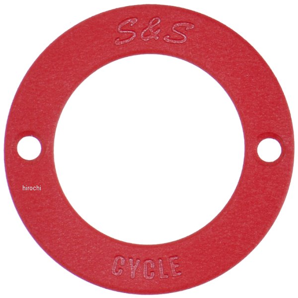 【メーカー在庫あり】 S&Sサイクル S&S Cycle エアスティンガー エアクリーナー アルミリング 赤 170-0502-R JP店