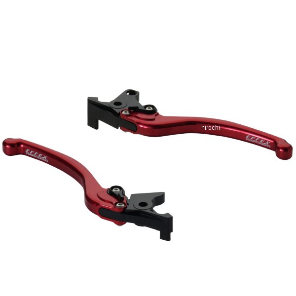 【メーカー在庫あり】 エフェックス EFFEX スムースフィットレバー 21年 TRACER 9 GT、21年-22年 MT-09 赤 EAL038R JP店