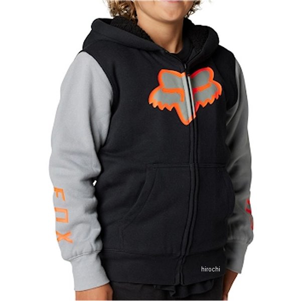 【メーカー在庫あり】 フォックス FOX ユース フーディー リード シェルパ フリース 黒 Mサイズ 29964-001-YM JP店