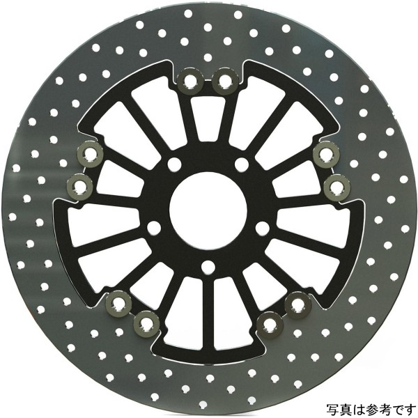 サンダーバイク フローティング ブレーキ ディスク Spoke 300mm ポリッシュ 84-73-190 JP店