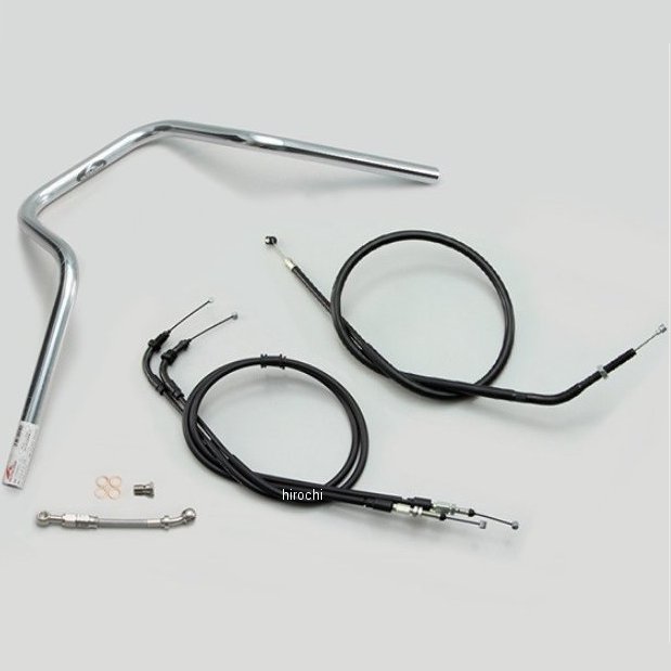 ハリケーン POLICE 5型 ハンドルセット モンキー125 クローム H034-069C JP店 14,756円