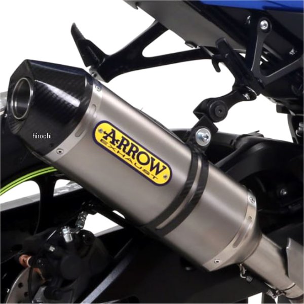 アロー ARROW スリップオンマフラー HOMOLOGATED RACE TECH 17年-22年 GSX-R1000R チタン/カーボンエンド 71855PK-R1000R JP店|株式会社ヒロチー商事 店