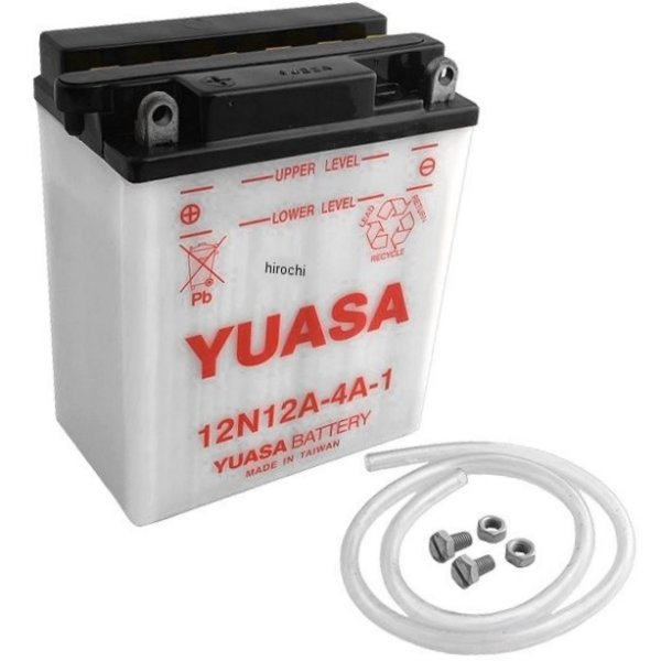 【USA在庫あり】 ユアサ YUASA バッテリー 開放型 12N12A-4A-1 Y12N12A-4A-1 JP店