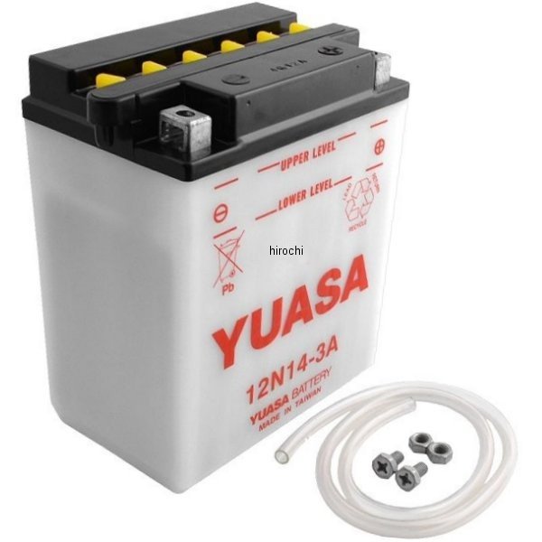 【USA在庫あり】 ユアサ YUASA バッテリー 開放型 12N14-3A Y12N14-3A JP店｜株式会社ヒロチー商事 店