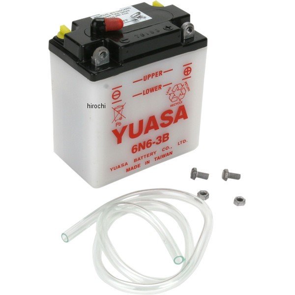 【USA在庫あり】 ユアサ YUASA バッテリー 開放型 6N6-3B Y6N6-3B JP店