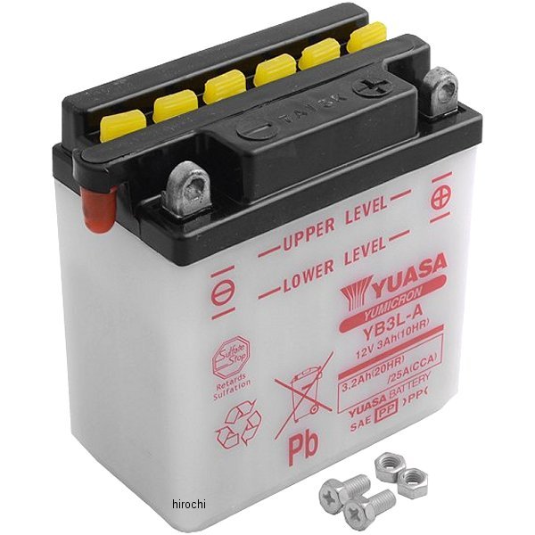 【USA在庫あり】 ユアサ YUASA バッテリー 開放型 YB3L-A YB3L-A JP店