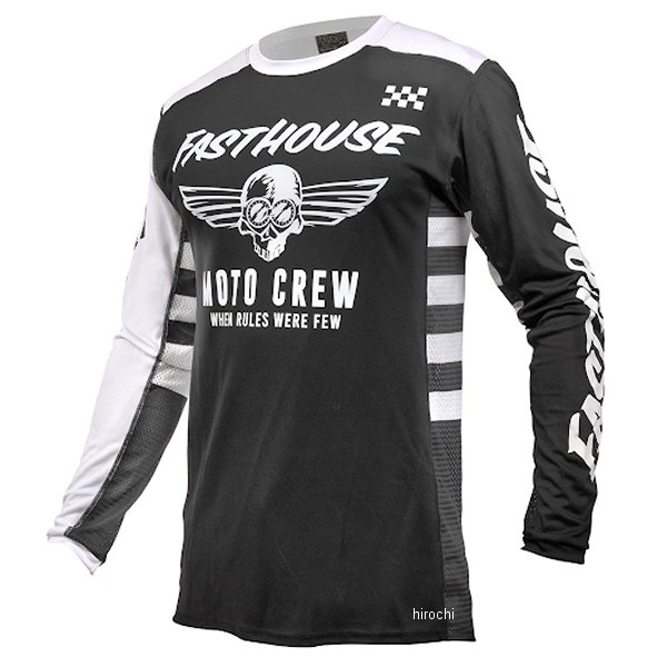 【メーカー在庫あり】 ファストハウス FASTHOUSE 秋冬モデル ジャージ グラインドハウス USA ファクター 黒/白 Sサイズ 2779-0108 JP店