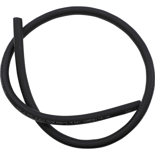 【USA在庫あり】 ヘリックス HELIX フューエル ライン 水中用 ゴム製 5/16インチ x 3フィート 黒 0706-0424 JP店