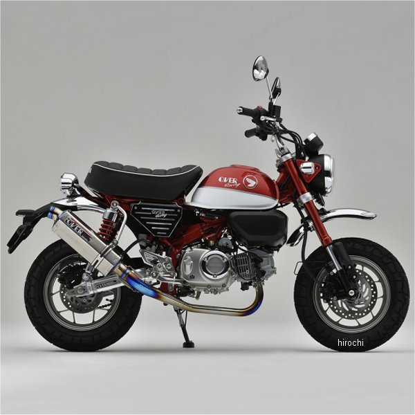 オーヴァー OVER フルエキゾースト TT-Formula 政府認証 18年-20年 モンキー 125 フルチタン 16-012-46 JP店