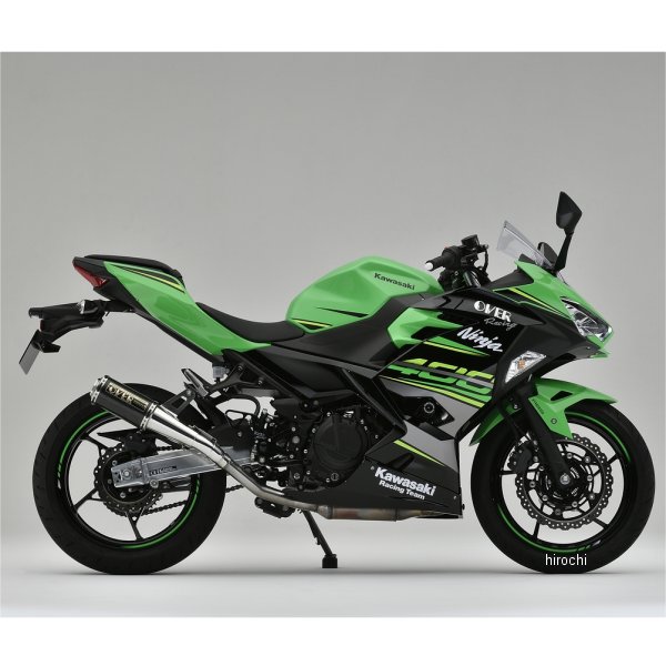 オーヴァー OVER スリップオンマフラー GP-PERFORMANCE XL Type-S 政府認証 18年以降 Ninja400 17-722-06 JP店