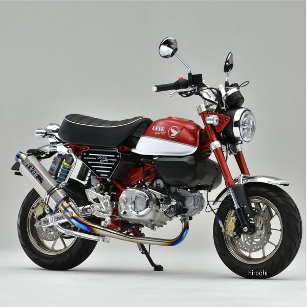 オーヴァー OVER フルエキゾースト TT-Formula サウンドアジャスト 政府認証 18年-20年 モンキー125 22-012-46 JP店