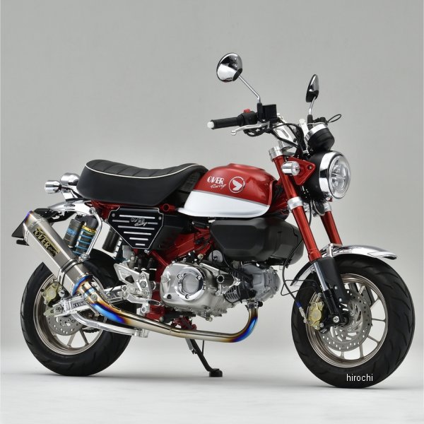 オーヴァー OVER フルエキゾースト TT-Formula RS サウンドアジャスト 政府認証 18年-20年 モンキー125 22-012-50 JP店｜株式会社ヒロチー商事 店