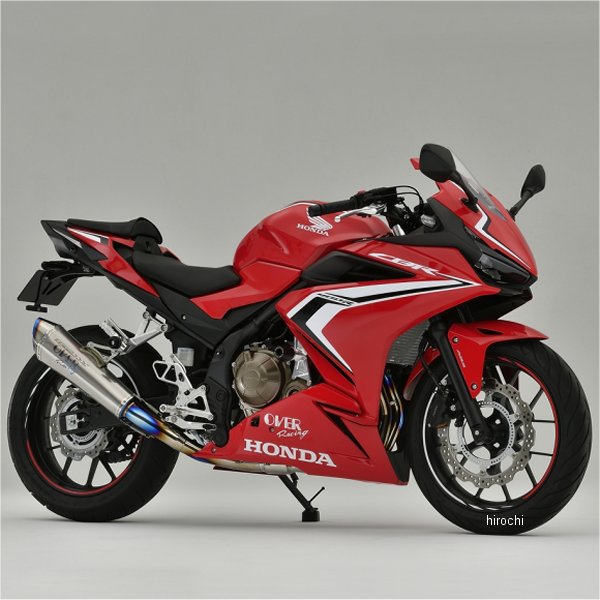 オーヴァー OVER フルエキゾースト TT-Formula RS+PRO 2-1 政府認証 19年以降 CBR400R フルチタン 25-102-12 JP店
