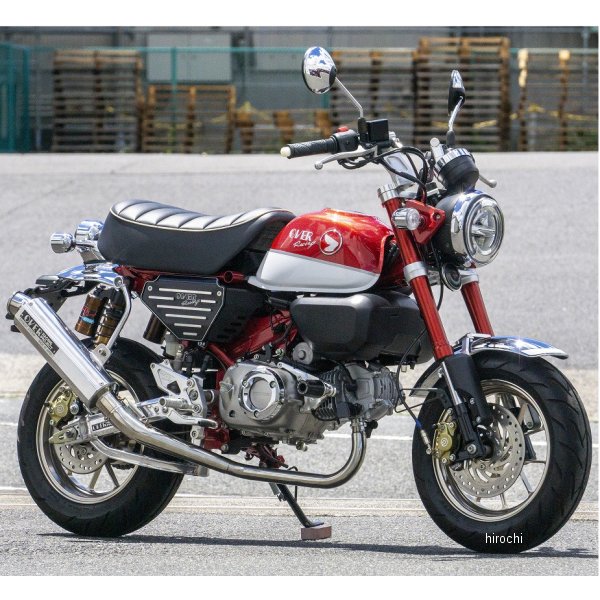 オーヴァー OVER フルエキゾースト SESMIC-mini 政府認証 18年-20年 モンキー125 16-012-04 JP店|株式会社ヒロチー商事 店