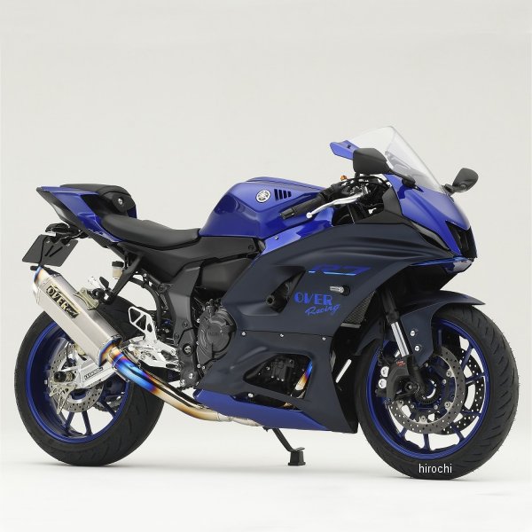 オーヴァー OVER フルエキゾースト TT-Formula RS 2-1 政府認証 22年以降 YZF-R7 フルチタン 25-44-11 JP店