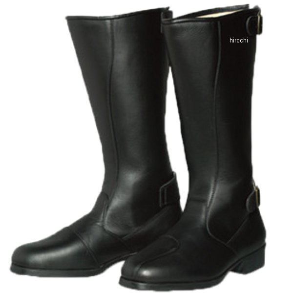 RB-001 ノーブランドプラス NB+ ライディングブーツ 黒 24.5cm NBRB001BK245 JP店