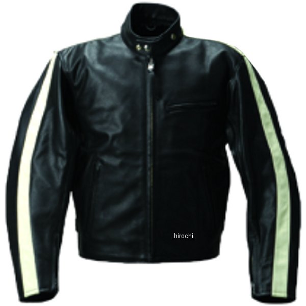 RLJ-06N ルーキー ROOKIE シングルラインライダースジャケット 黒 3Lサイズ RLJ06NBK3 JP店