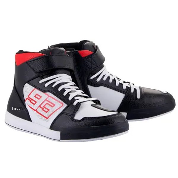 アルパインスターズ MM93 THUNDER ライディングシューズ ASIA 黒/白/ブライトレッド 9サイズ 2512122 JP店|株式会社ヒロチー商事 店