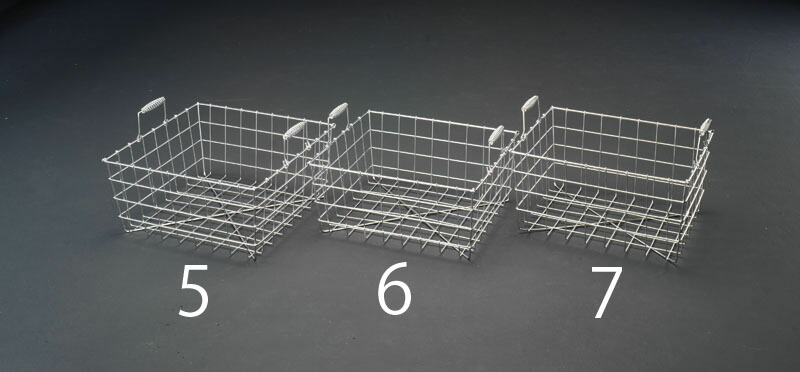 【メーカー在庫あり】 エスコ ESCO 410x339x189mm かご ステンレス製 000012094402 JP店
