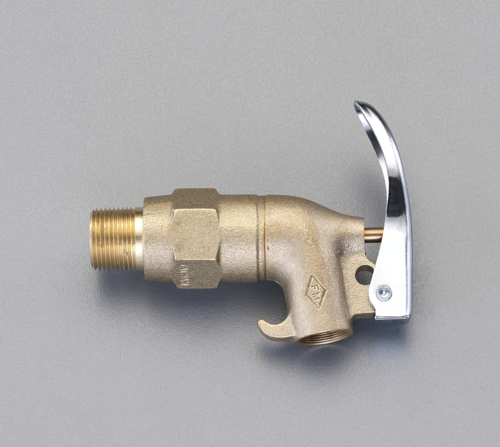 【メーカー在庫あり】 エスコ ESCO 3/4"NPT ドラム缶用バルブ 高粘度用 真鍮製 000012233434 JP店｜株式会社ヒロチー商事 店