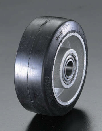 【メーカー在庫あり】 エスコ ESCO 150x54mm 車輪 ラバータイヤ・アルミホイール 000012067180 JP店