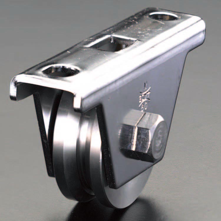 【メーカー在庫あり】 エスコ ESCO 50mm/ 200kg 戸 車 重量用・ステンレス製 000012076167 JP店