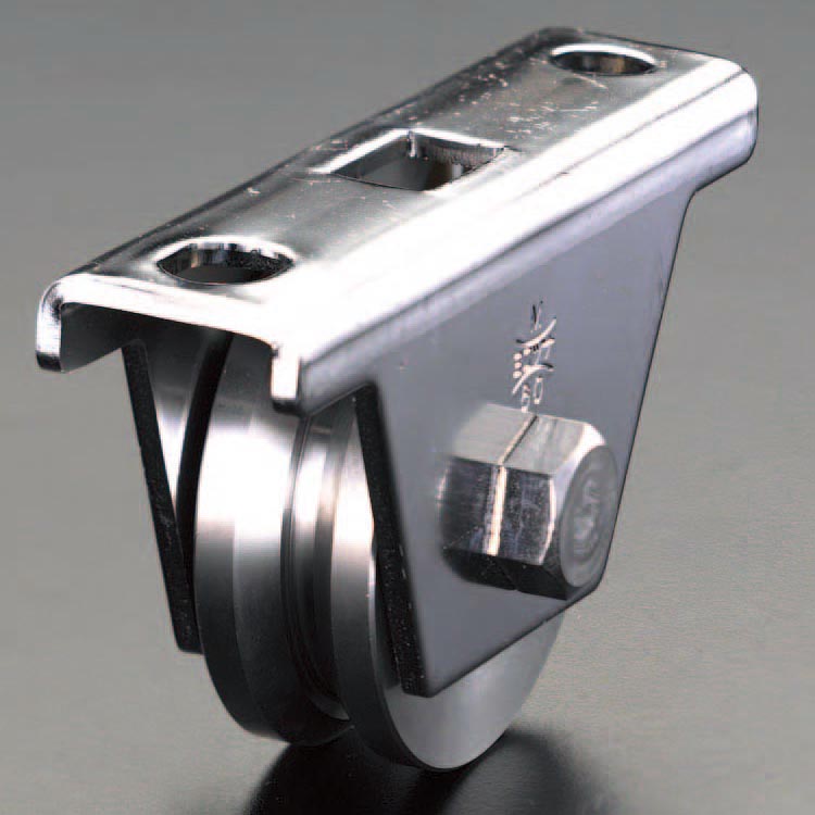【メーカー在庫あり】 エスコ ESCO 60mm/ 300kg 戸 車 重量用・ステンレス製 000012076168 JP店