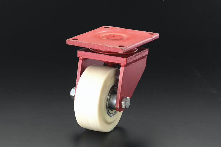 【メーカー在庫あり】 エスコ ESCO 200mm キャスター 自在金具・ナイロン車輪 000012065702 JP店