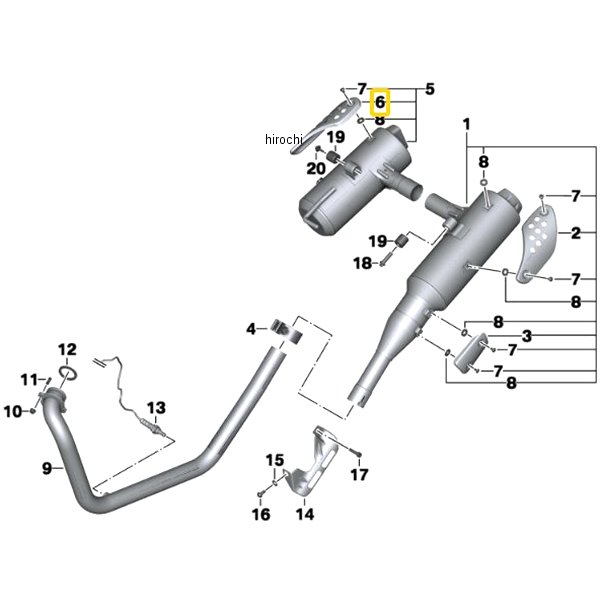 BMW純正 カバー RH 18122343584 JP店
