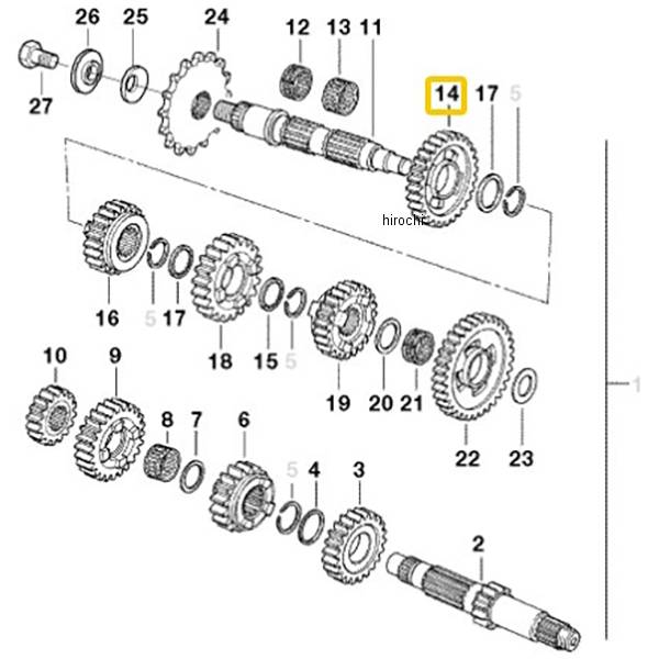 BMW純正 2 速ギア ホイール 23007700150 JP店