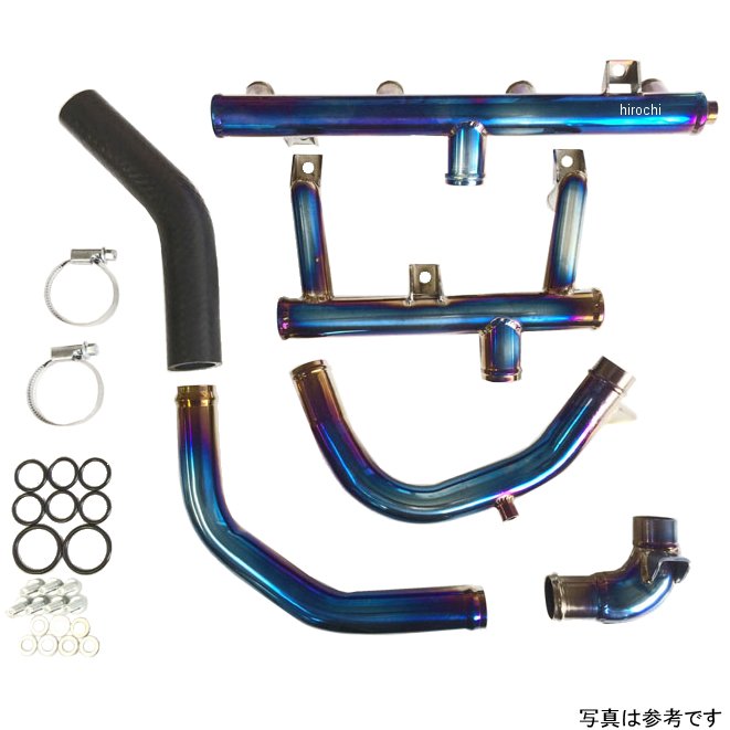 ノジマエンジニアリング ウォーターパイプセット 09年-16年 ZRX1200DAEG チタン素地 NJ-TWP618 JP店