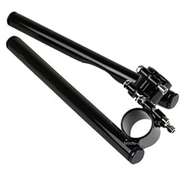 GOODS グッズ セパレートハンドル 25.4mmφ39 ディンプル有 黒 07-93138 JP店