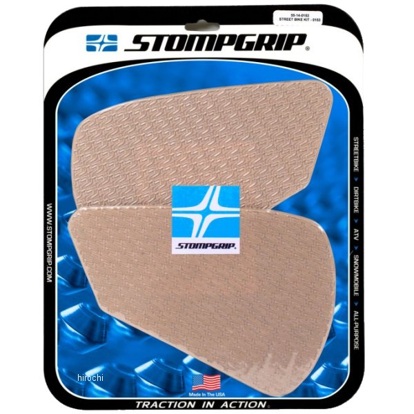 ストンプグリップ STOMPGRIP トラクションパッドタンクキット 17年-18年 R1200GS クリア 55-14-0153C JP店