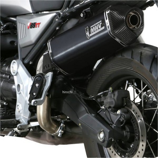 ミヴ Mivv スリップオンマフラー SPEED EDGE BLACK 19年-22年 V85TT ブラックステンレ M.013.LRB JP店