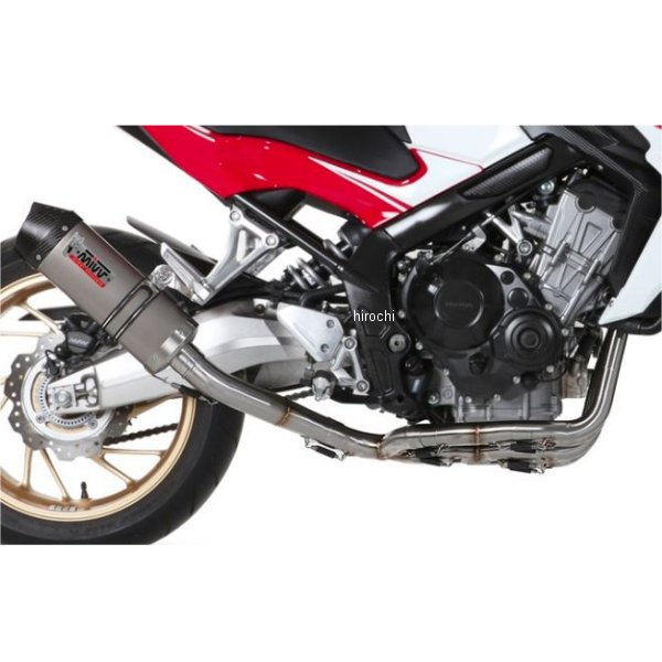 Mivv Exhaust CB650F 14-18 フルエキ (触媒あり) OVAL チタン/カーボン