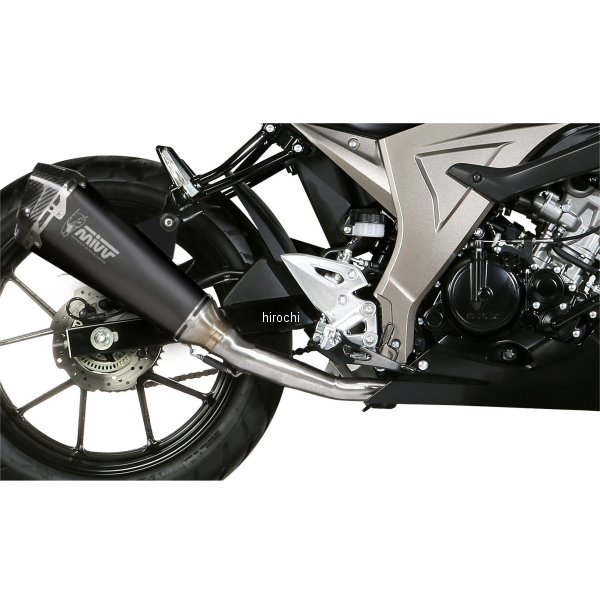 ミヴ Mivv フルエキゾースト DELTA RACE BLACK 触媒あり 17年-21年 GSX-S125 ステンレスブラック S.055.LDRB-ACC.044.A1 JP店