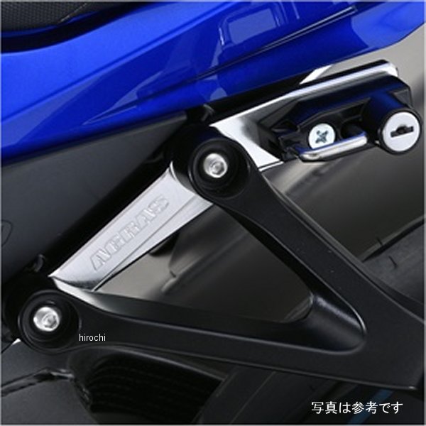 アグラス AGRAS ヘルメットホルダー 17年以降 GSX-R1000/R シルバー/黒 603-305-000SB JP店|株式会社ヒロチー商事 店
