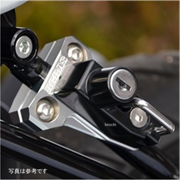 アグラス AGRAS ヘルメットホルダー GSX-R125、GSX-S125 シルバー/メッキ 603-307-000SS JP店