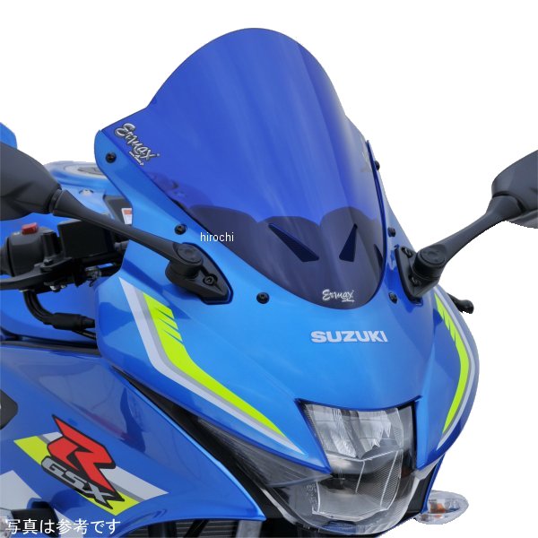 0704Y81-XX アルマックス ERMAX スクリーン Aeromax 17年-23年 GSX-R125 サテンブラック 0704Y81-47 JP店
