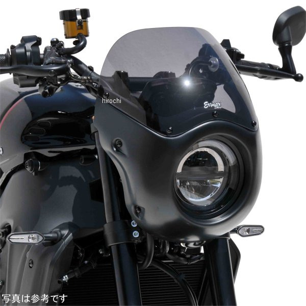 0902Z04-XX アルマックス ERMAX スクリーン付きビキニカウル カフェレーサー 22年 XSR900 グロッシーブラック 0902Z04-18 JP店