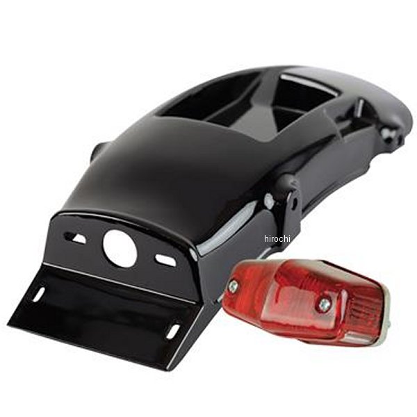 GOODS グッズ フェンダーレスキット バッテリーイン ルーカスL525 78年以降 SR500、SR400 黒塗装仕上げ G6-00245 JP店