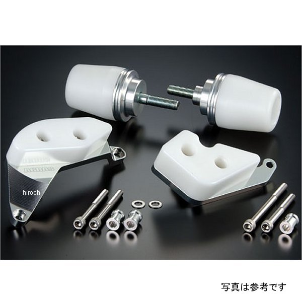 アグラス AGRAS レーシングスライダー 4点セット ロゴ有り 02年-03年 YZF-R1 白 342-260-005X JP店