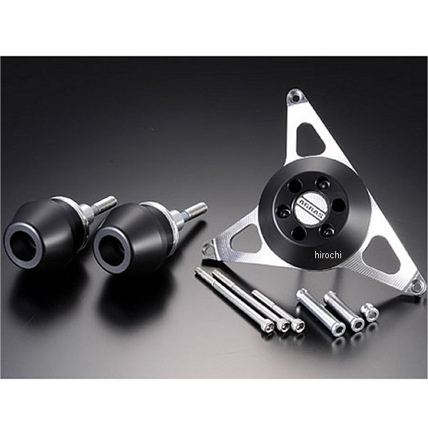 アグラス AGRAS レーシングスライダー 3点セットR ロゴ無し FZ1 黒 342-267-008B JP店