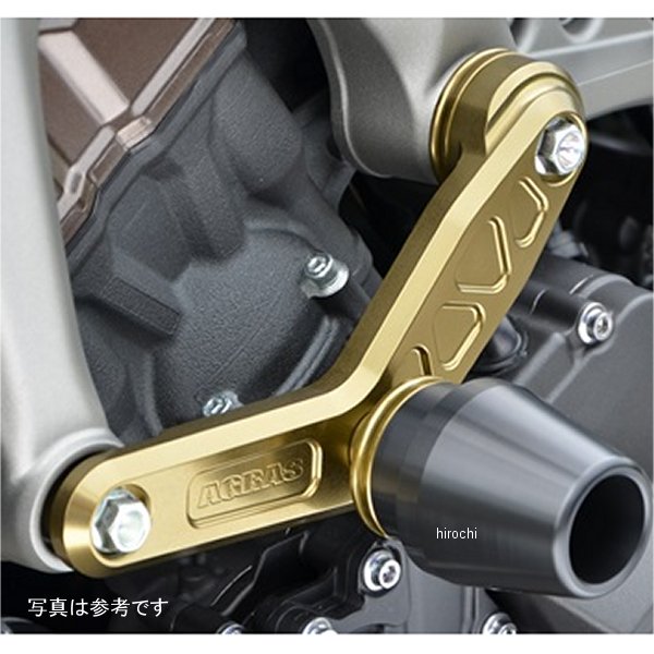 アグラス AGRAS レーシングスライダー サブフレーム φ60 ロゴ有り 16年以前 MT-09 黒 342-273-003BX JP店